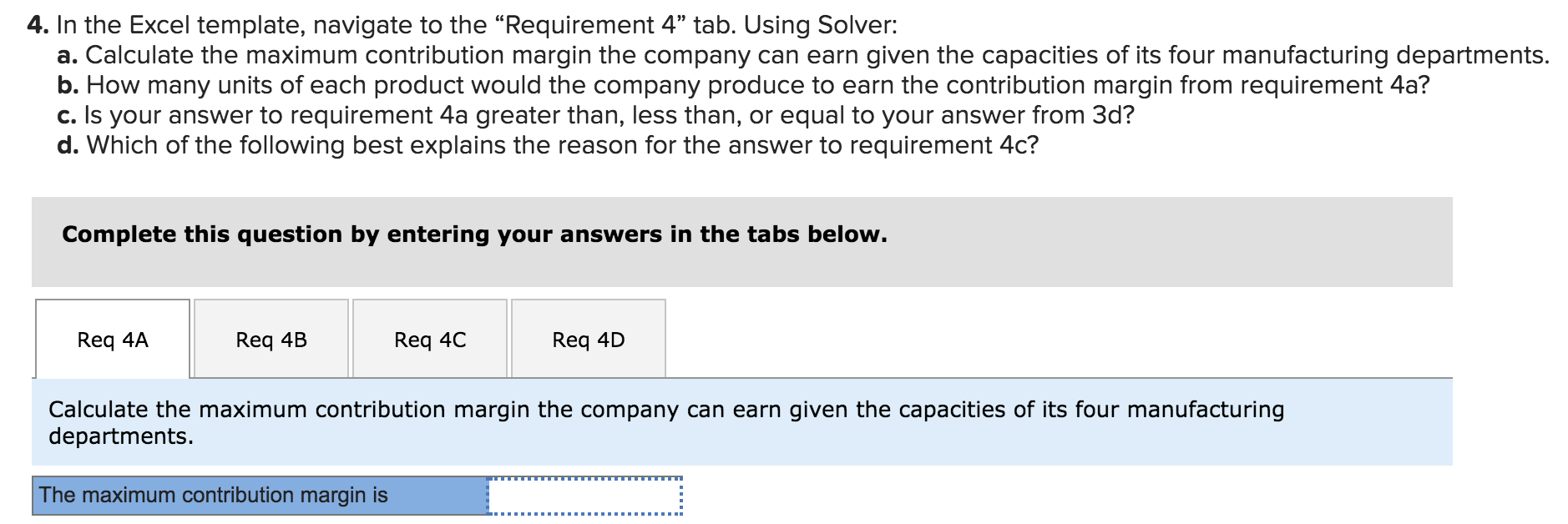 is that 4b units produced for A200 is 1000. Required information [The
