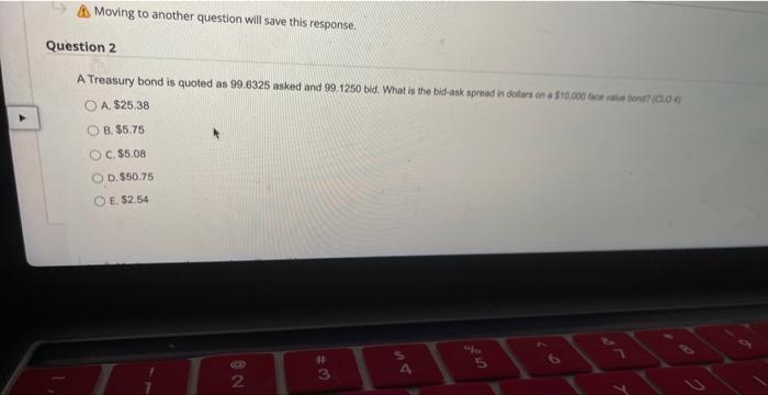  A, $25.38 B. $5.75 C. $5.08 D. 550.75 E. $2.54