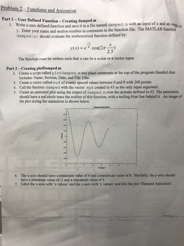 Plz write codes only using MATLAB following the instruction below there should
