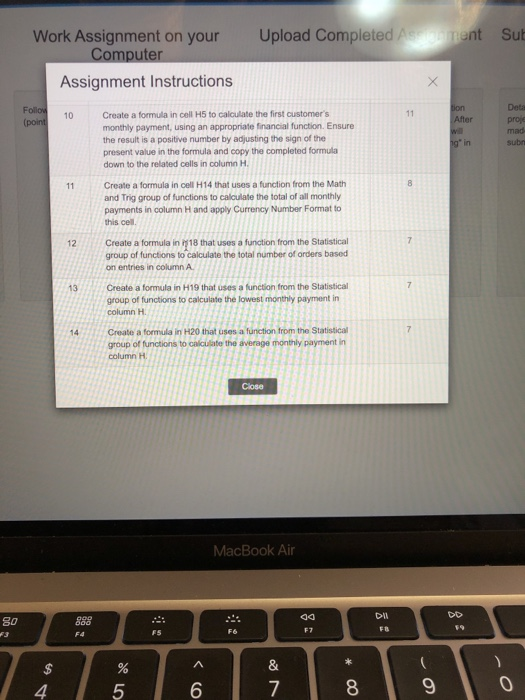  Upload Completed Assement Sut Work Assignment on your Computer Assignment Instructions
