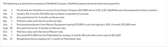  PLEASE COMPLETE PART (B) (notes payable, interest payable, interest expense) The