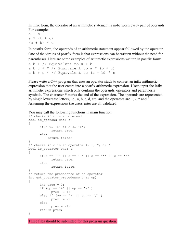 me your output (Stack Application Infix to Postfix Conversion) Write a program