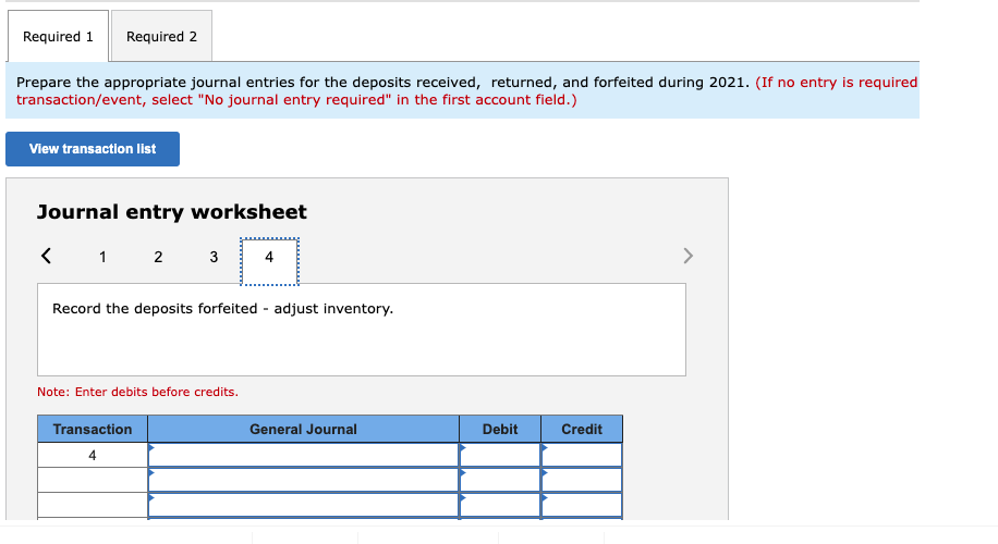 shipped were $866,000. Deposits are forfeited if containers are not returned within