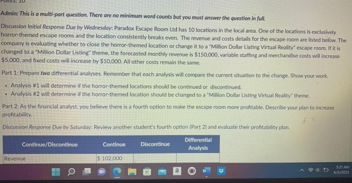 (D12) I need help with this hw problem please Admin: This is