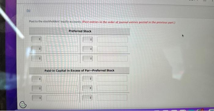first year of operations, the company had the following events and transactions