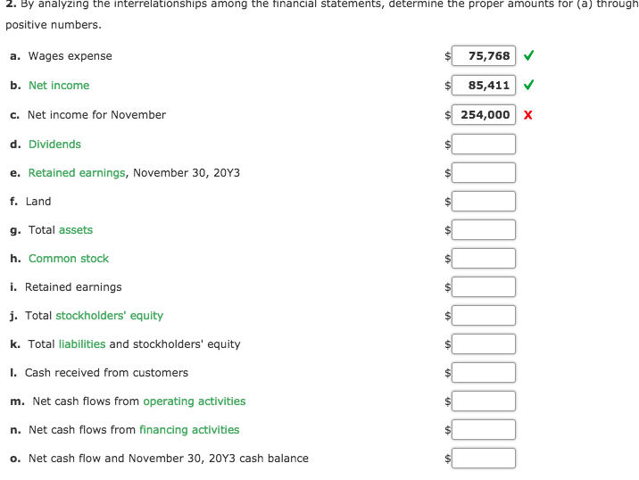 Month Ended November 30, 20Y3 Fees earned $344,400 Operating expenses Wages expense