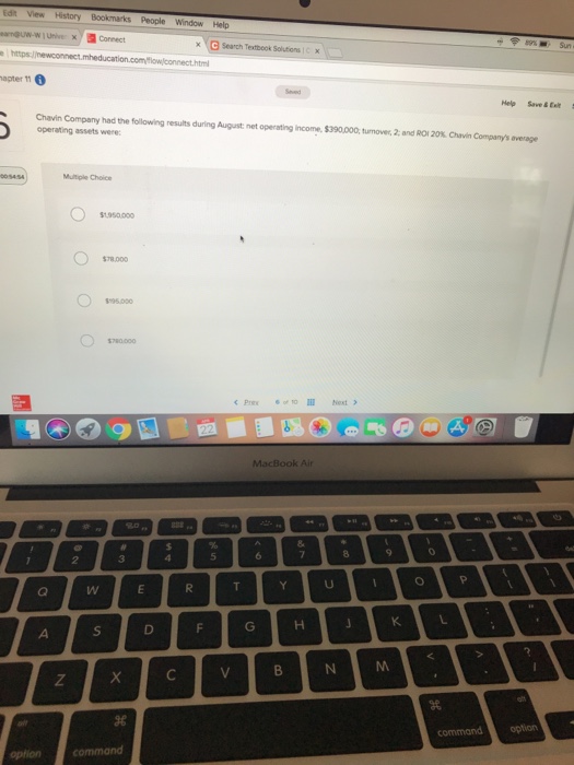  Edit View History People Window Help Correct apter 11 Help Save&i