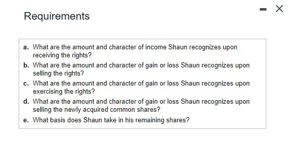 At the time of the distribution, each common share is worth $85,