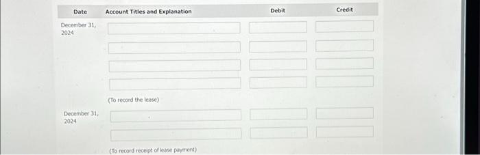 a cost of $113,000 to Oriole Company. The term of the lease