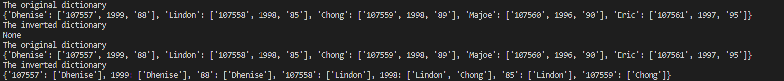 the following in your Learning Journal submission: 1.The input file for your