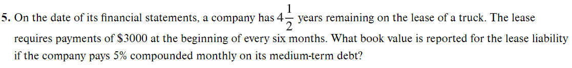 Monthly Compounding (PLEASE SHOW ALL WORK & FORMULAS) 5. On the date