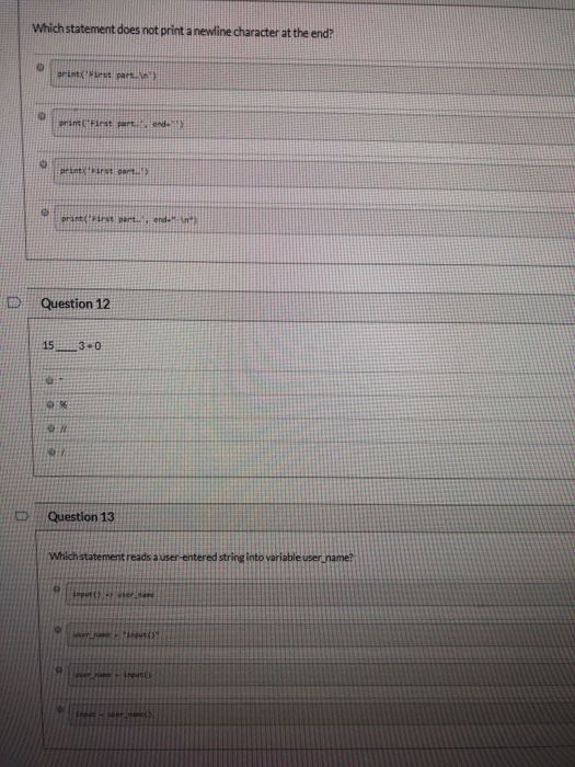 Question 9 Which print statement displays: Tokyo had 9273000 million people in