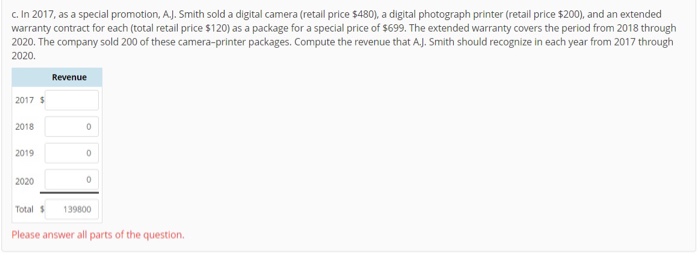 retail consumer electronics company that also sells extended warranty contracts for many