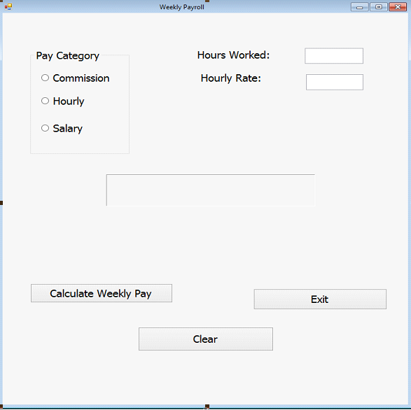 I Know this is not computer science! This is visual basic and