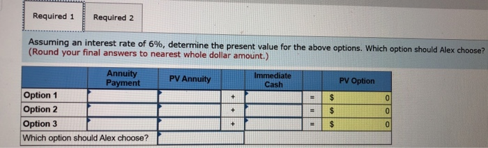 i really inderstand this Exercise 6-11 Future and present value [LO6-3, 6-6,
