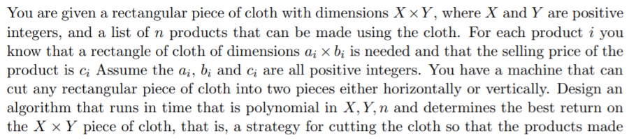 This is for an Introduction to Algorithms course, so no specific programming