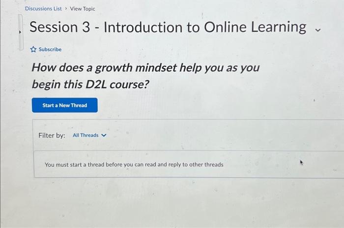  Session 3 - Introduction to Online Learning Subscribe How does a
