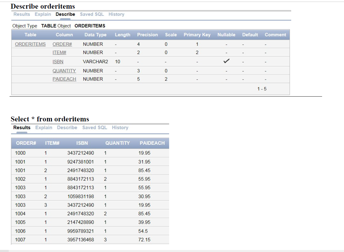the customer has ordered a book, also list the corresponding order number