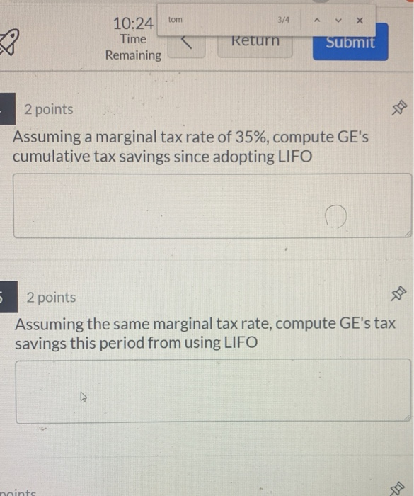 the increase or decrease in the pretax operating profit (loss) that would