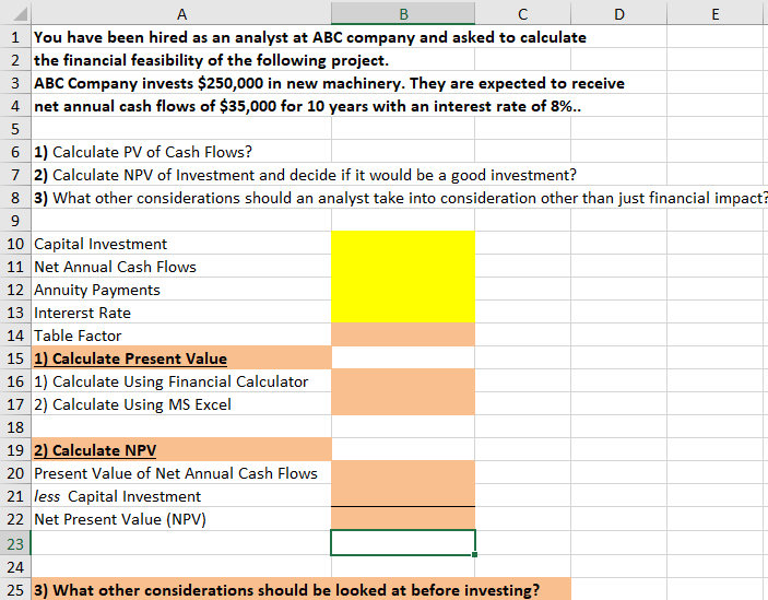 2 % and is considering investing in a project that costs $225,000