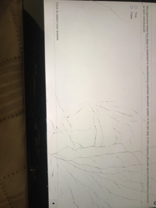  Manufacturers follow four steps to implement a manuacturing overhead alocation system