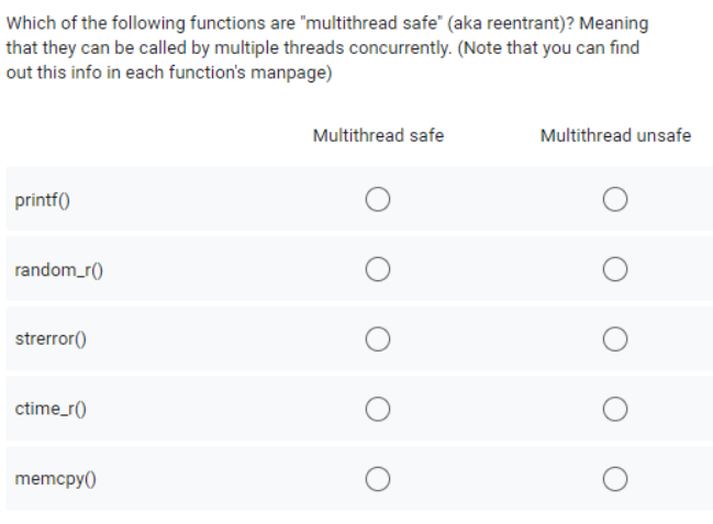 True False Kernel-level threads can be scheduled on different CPUs The "idle
