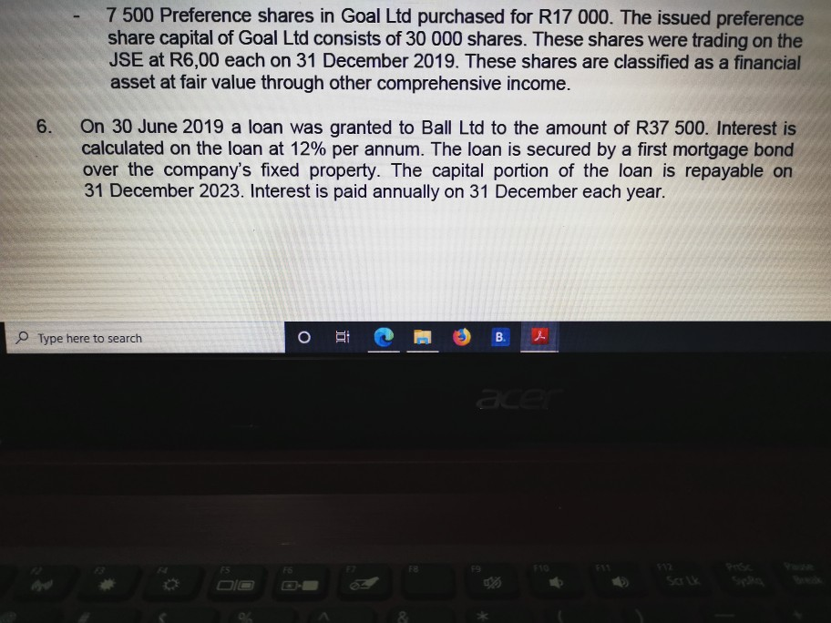 2 and 3). 288 000 Accumulated depreciation: Motor vehicles (31/12/2018). 420 000
