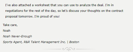 the Player will receive a 4% cost-of-living adjustment (COLA) to his annual