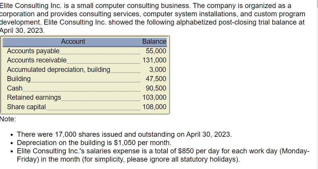 a) Analyze each of the preceding source documents and prepare journal
