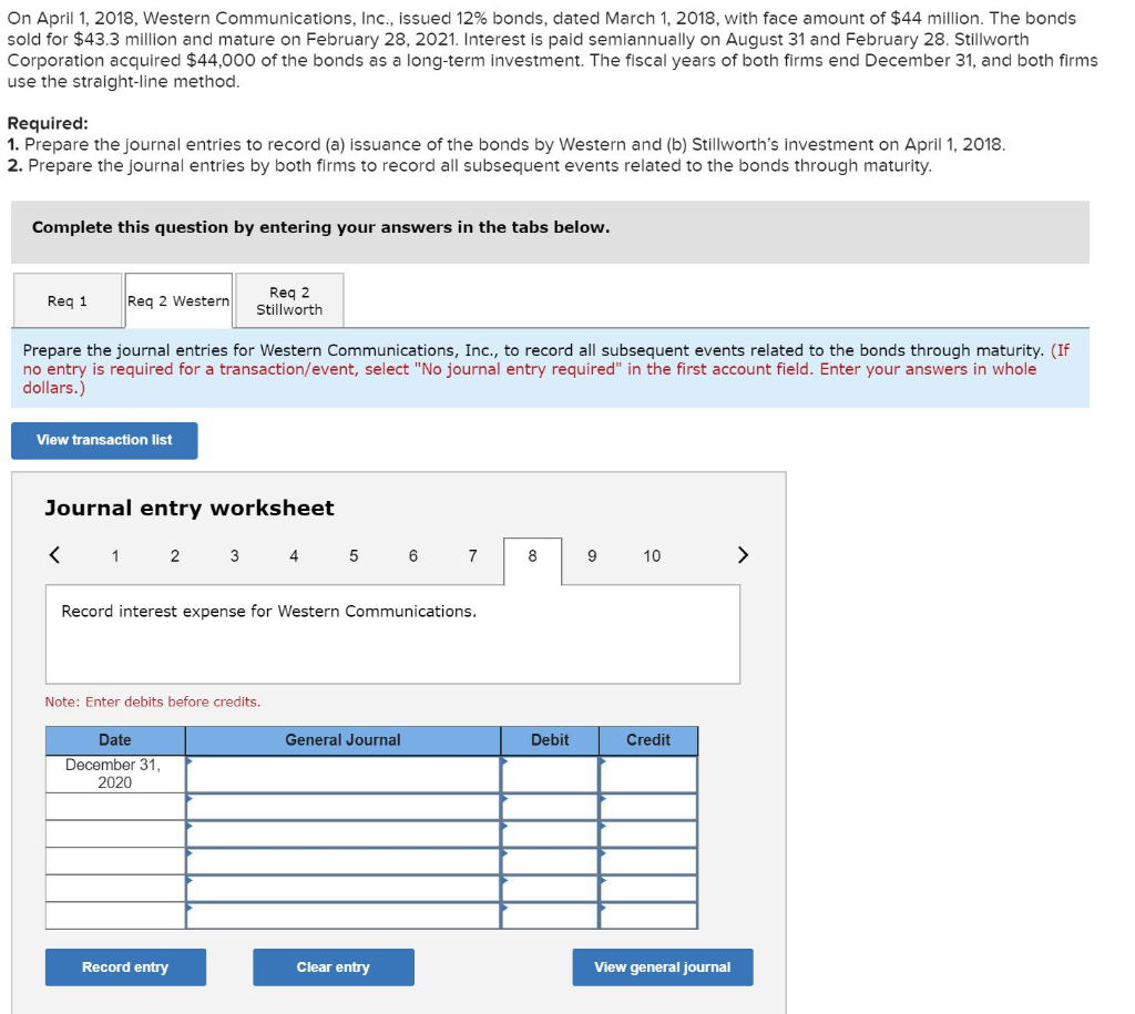 Investment -Maintenance Expense -Miscellaneous Expense -Notes Payable -Notes Receivable -Premium on Bonds