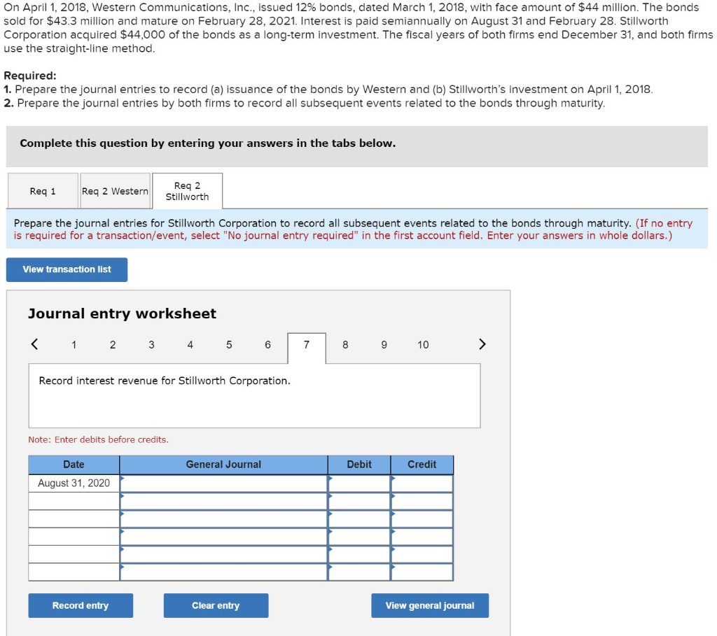 both firms end December 31, and both firms use the straight-line method