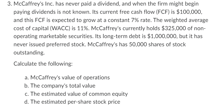 Please when answering the question for a, b, c, and d to