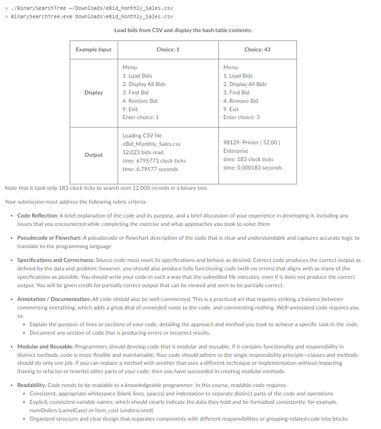 please finish eveything, thanks. #include #include #include #include "CSVparser.hpp" namespace csv {
