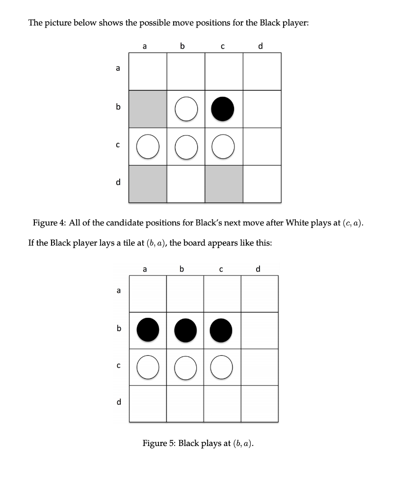 Reversi Game The goal of this lab is to write a program