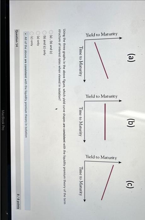  (a) (b) Using the three graphs in the above figure, which