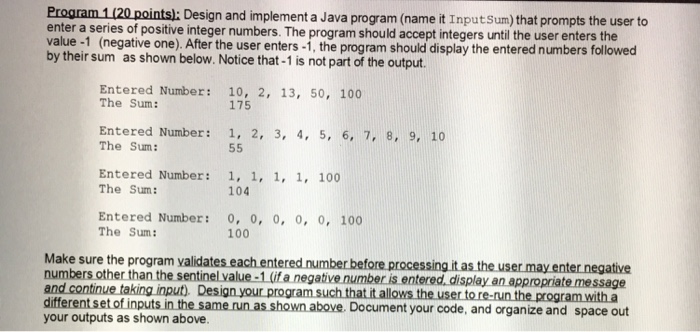  Please write this Java program as simple as possible and with