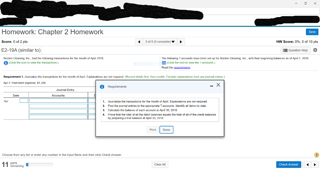 complete Save Score: 0 of 2 pts 3 of 5 (0 complete)