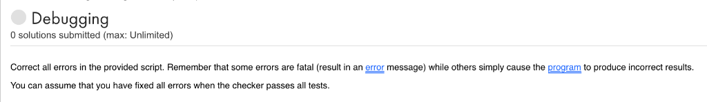 Matlab %*************************************************************************************** %It is recommended that you debug this program offline and