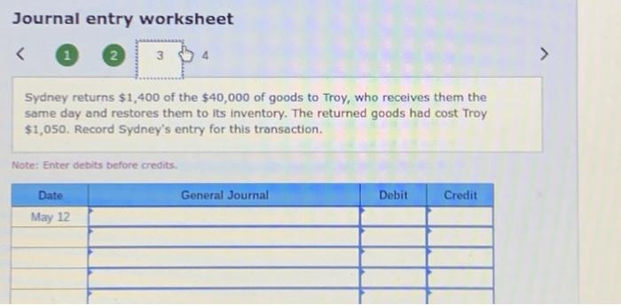 Wholesaiers (seller) enter into the following transactions. Nay 11 Sydney accepts delivery