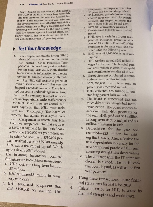 Enter the transactions a through o from question 2 in the Trans.