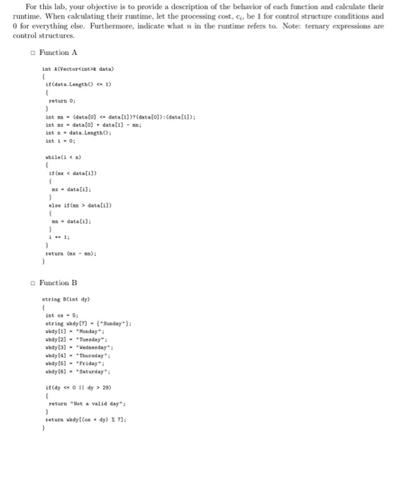 please answer only if you know language is C ++ For this