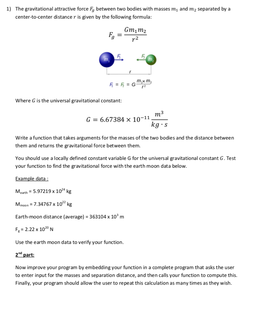 C++ homework; This is a two-part problem, please leave comments under //