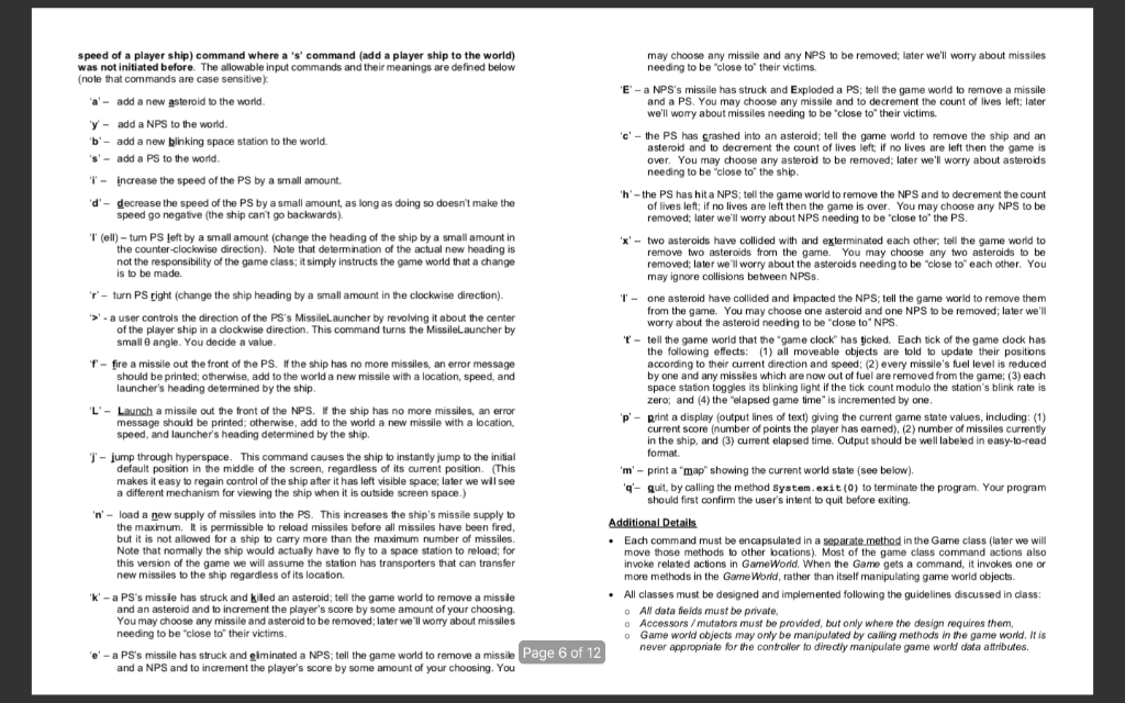 currently in the world, similar to the following: Player Ship: loc=130.0,565.5 color=[0,255,0]