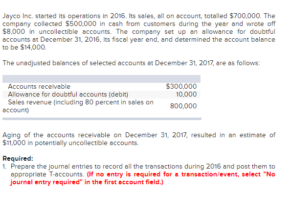  Jayco Inc. started its operations in 2016 . Its sales, all
