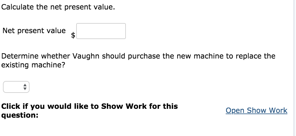 new sewing machine at a cost of $2.45 million. Its existing machine