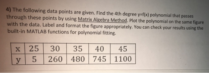  Built-in matlab function for this quastion using matlab. I need a