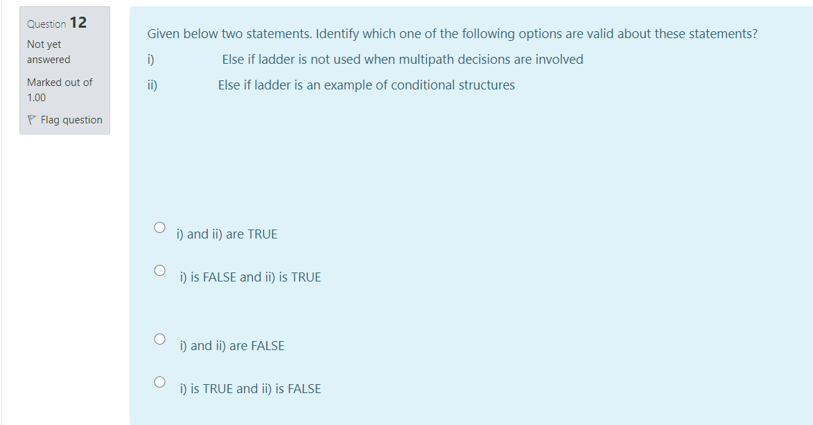 Marked out of 1.00 O pow(y,3)+3*log10(x)-cos(z) Flag question O pow(y,3)+3*log 10(x)-cos*(z) pow(y,3)+3*log(x)-cos(z)