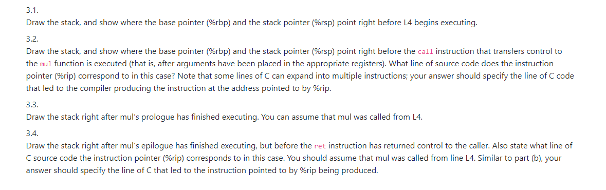 line numbers: uint64_t x = 2; uint64_t y = 5; uint64_t mul(uint64_t