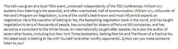 This talk was given at a local TEDx event, produced independently