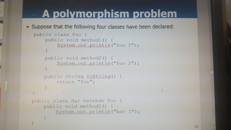  base on the following pictures create a java program. A polymorphism